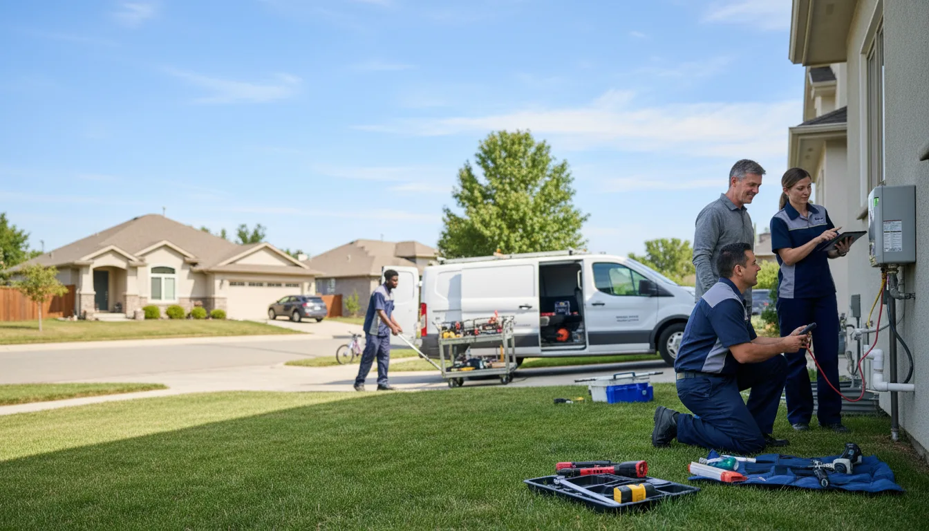 Tankless water heater service in Radnor, OH